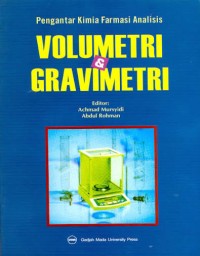 Image of Pengantar Kimia Farmasi Analisis: Volumetri & Gravimetri
