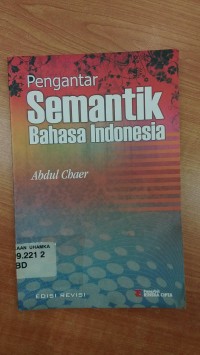 Image of Pengantar Semantik Bahasa Indonesia