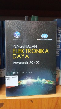 Image of Pengenalan Elektronika Daya