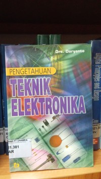Image of Pengetahuan Teknik Elektronika
