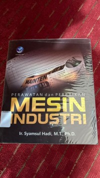 Image of Perawatan dan Perbaikan Mesin Industri