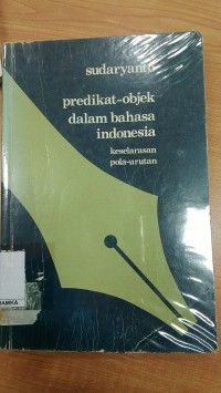 Image of Predikat Objek dalam bahasa indonesia