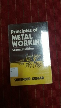 Image of Principles of metal working