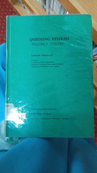 Image of Queueing Systems Volume 1 : Theory