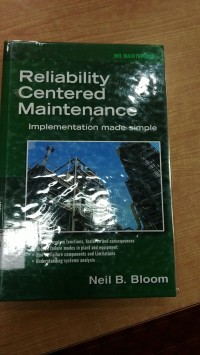 Image of Reliability Centered Maintenance