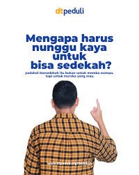 Image of Siapa Bilang Bersedekah Harus Tunggu Kaya?