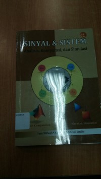 Image of SINYAL & SISTEM ANALISIS, KOMPUTASI, DAN SIMULASI