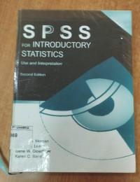 Image of SPSS FOR introductory statistics