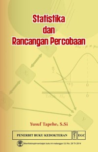 Image of Statistik dan rancangan Percobaan