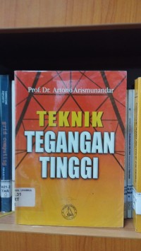 Image of Teknik Tegangan Tinggi