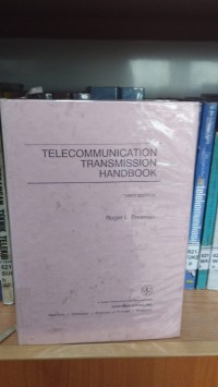 Image of Telecommunications transmission handbook