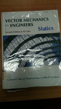 Image of Vector Mechanics foe Engineers