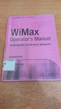 Image of Wimax Operator's Manual