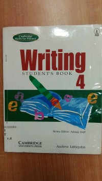 Image of Writing Student Book 4